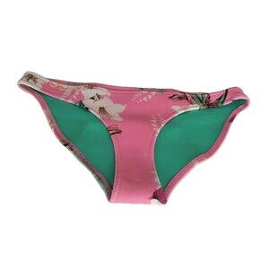 Triangl Floral Neoprene Bikini BOTTOM Women's Size Large